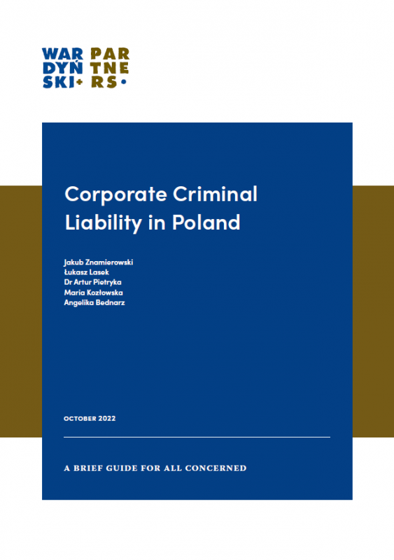 Corporate Criminal Liability in Poland