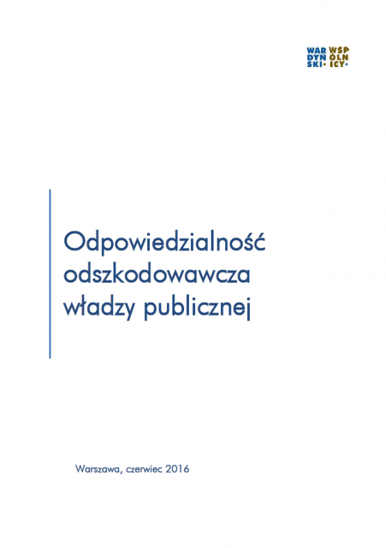 Odpowiedzialność odszkodowawcza władzy publicznej