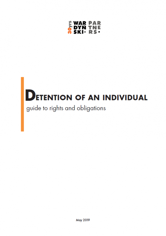 Detention of an individual